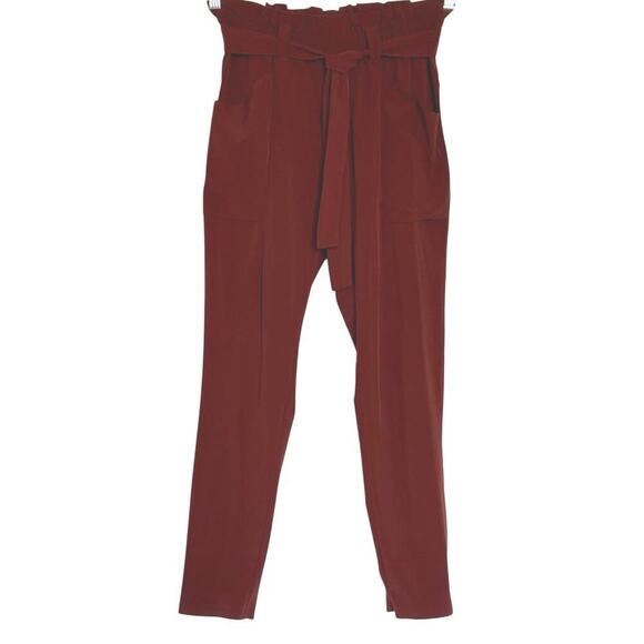Athleta Skyline Pant II Cognac Brown Womens Size 0 - Picture 2 of 10
